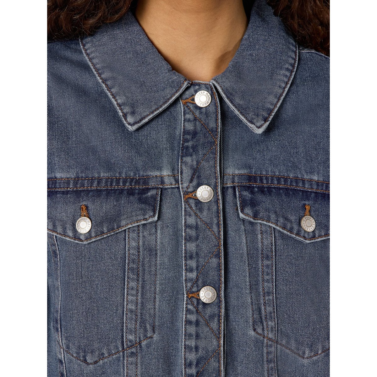 Veste En Jean bleu - dark blue denim1, NOISY MAY