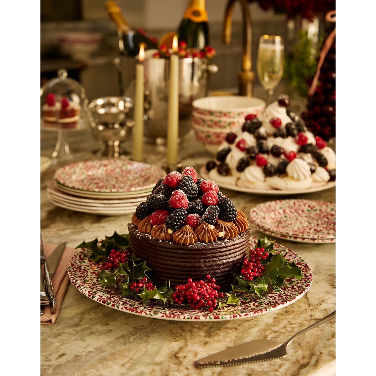 Christmas Tree Yuletide Platter multi-coloured, PORTMEIRION