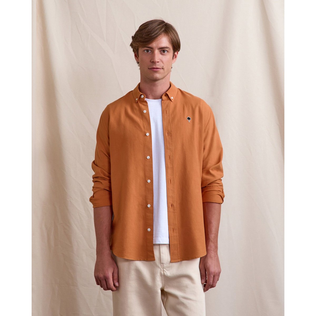 Chemise IVOY brique clair, FAGUO