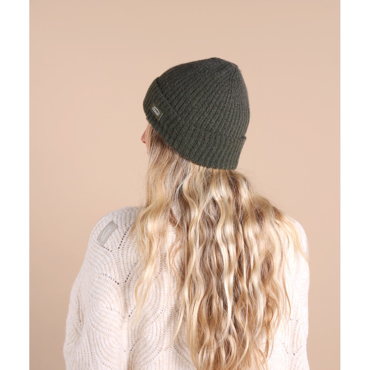 Bonnet cotes perlées CARDIGAN forest, OXBOW