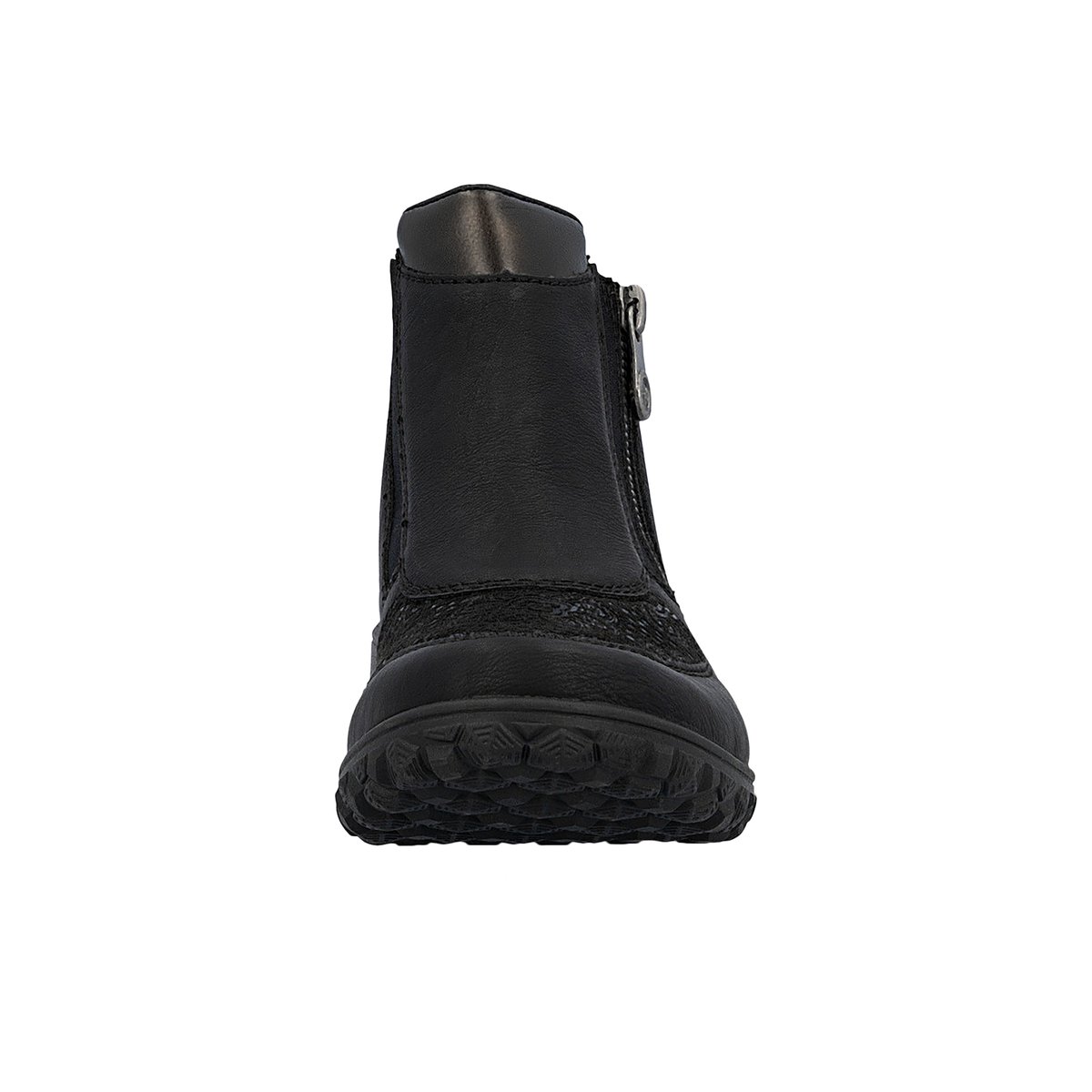 Basket Montante à Zip Belinga noir, RIEKER