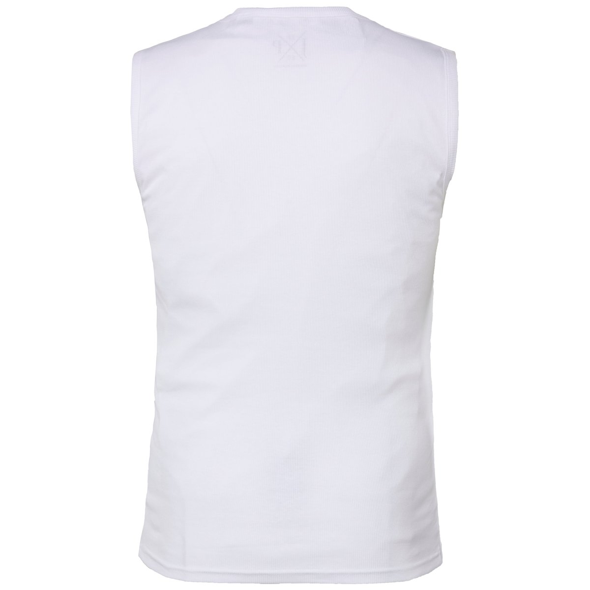 Maillot de corps en jersey côtelé blanc neige, JP1880