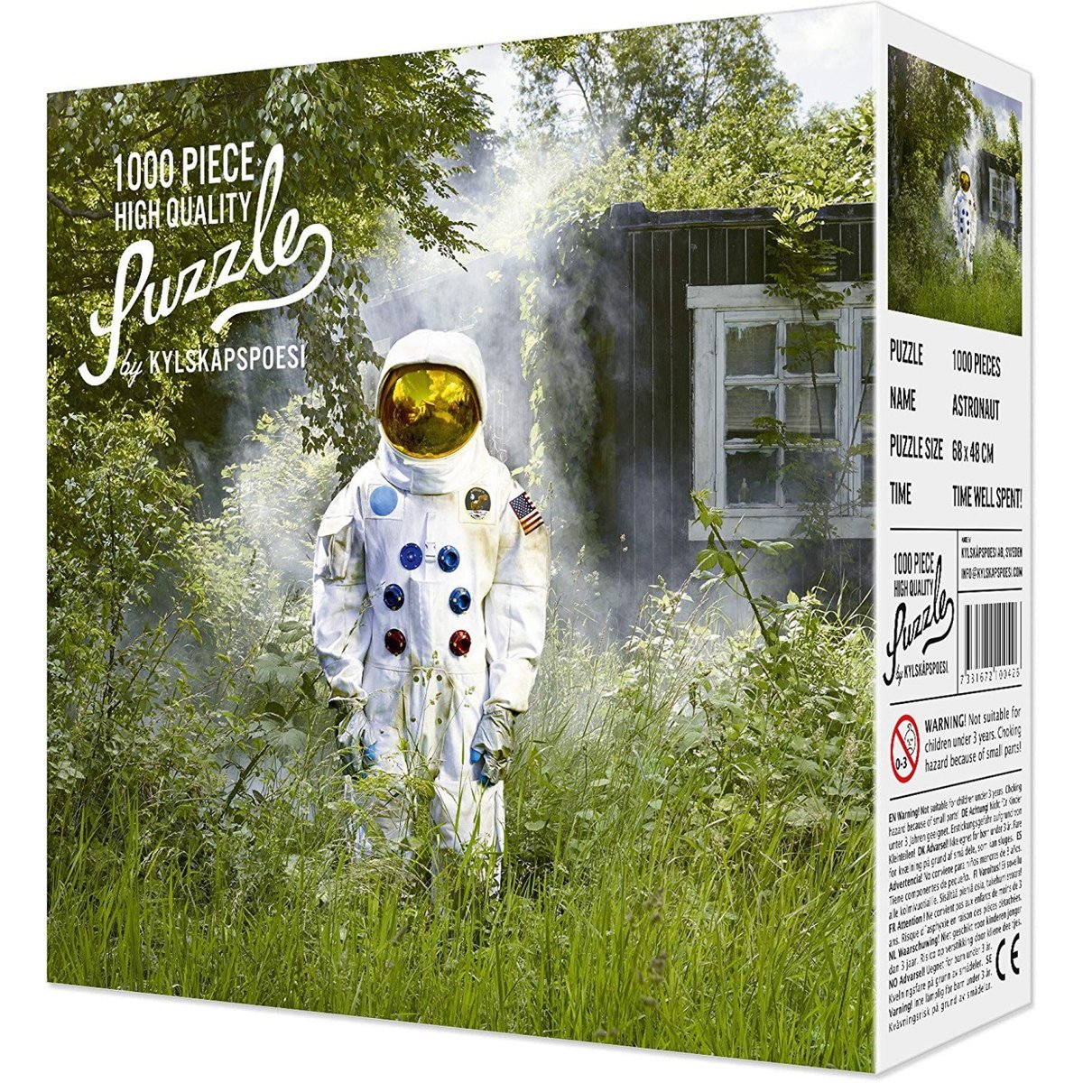 Puzzle Astronaute 1000 pièces astronaute, HYGGE GAMES