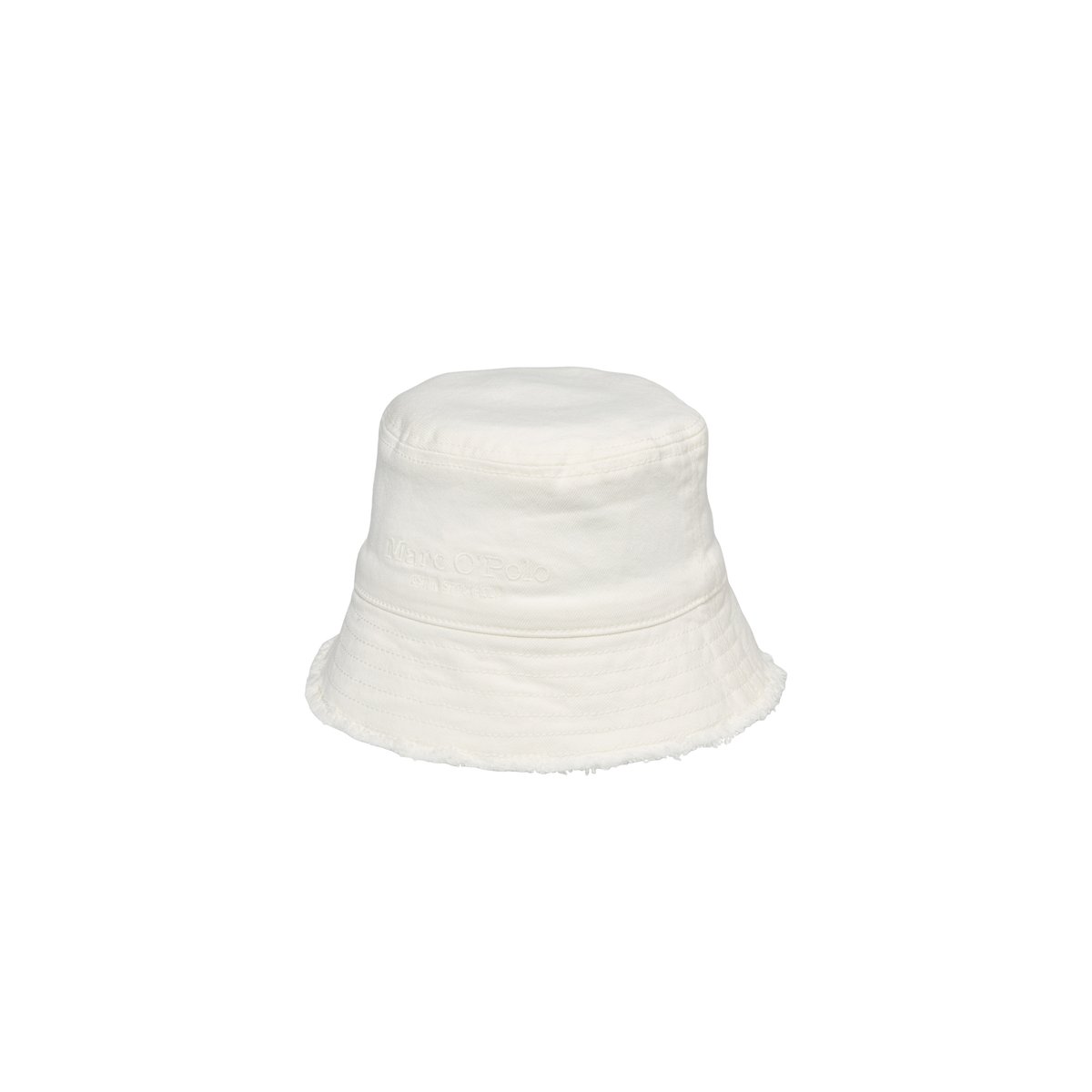 Chapeau bucket en jean en Organic Cotton Stretch naturweiß, MARC O'POLO