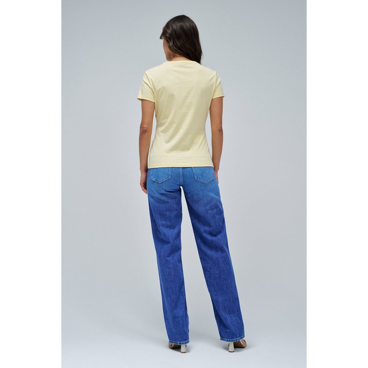 T-SHIRT AVEC DENTELLE beige, SALSA JEANS