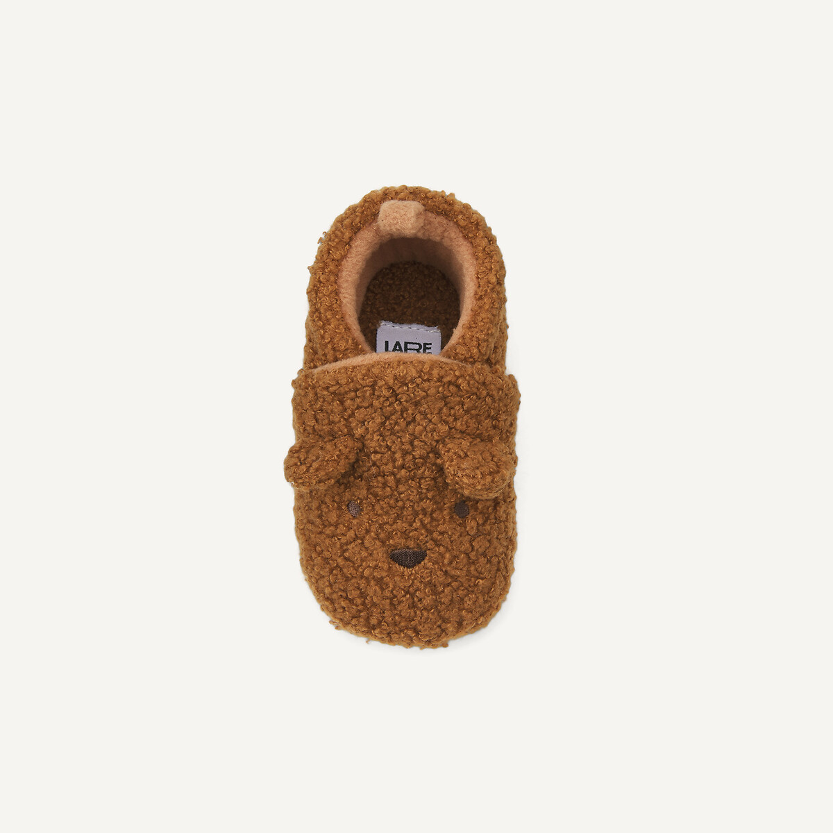 Kids Sherpa Soft Slippers brown, LA REDOUTE COLLECTIONS