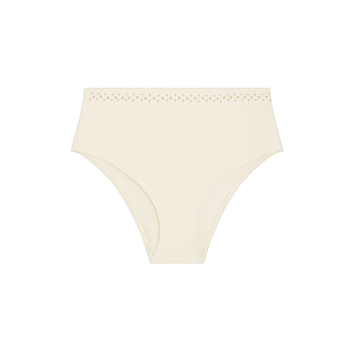 Bas de maillot de bain taille haute Summer Stars. blanc, AUBADE