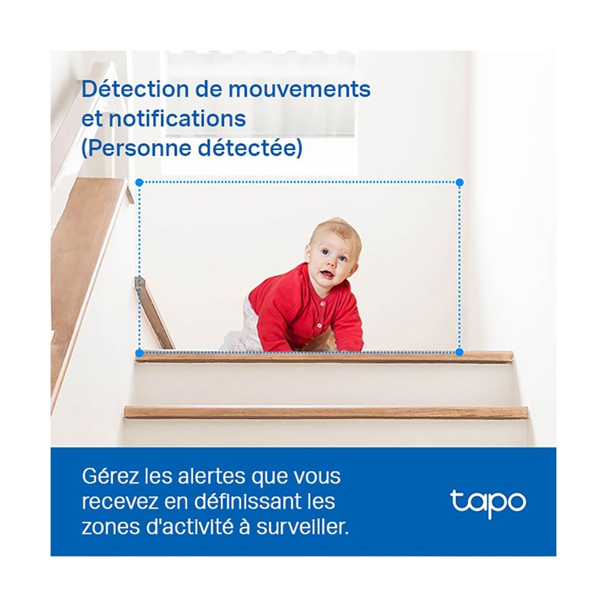 Caméra de surveillance Tapo TC70 1080p couleur unique, TP-LINK