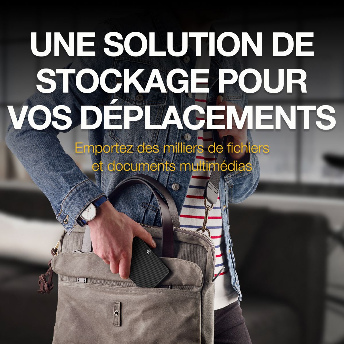 Disque dur externe 1To Expansion Portable Drive couleur unique, SEAGATE