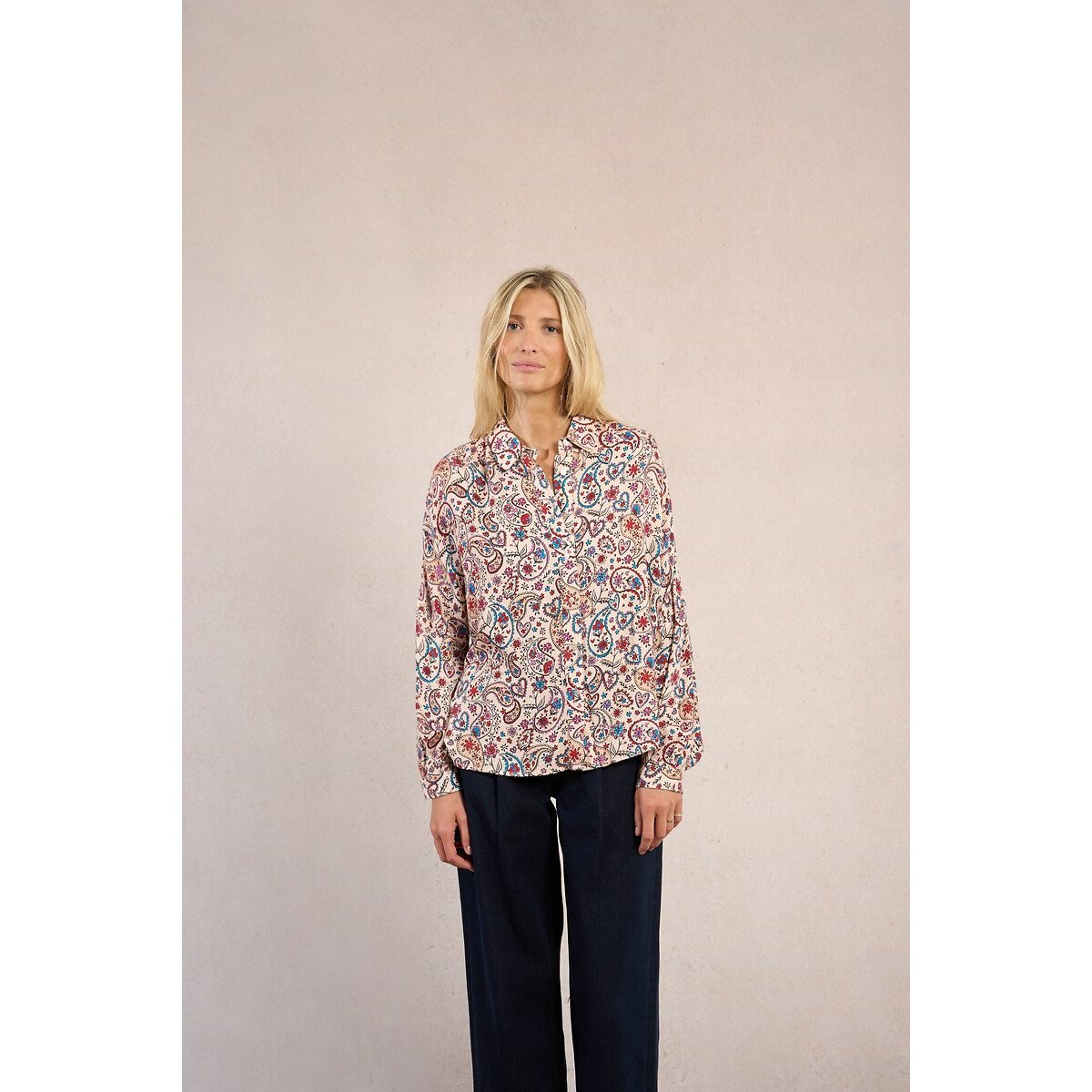 Paisley Print Shirt paisley print, MOLLY BRACKEN