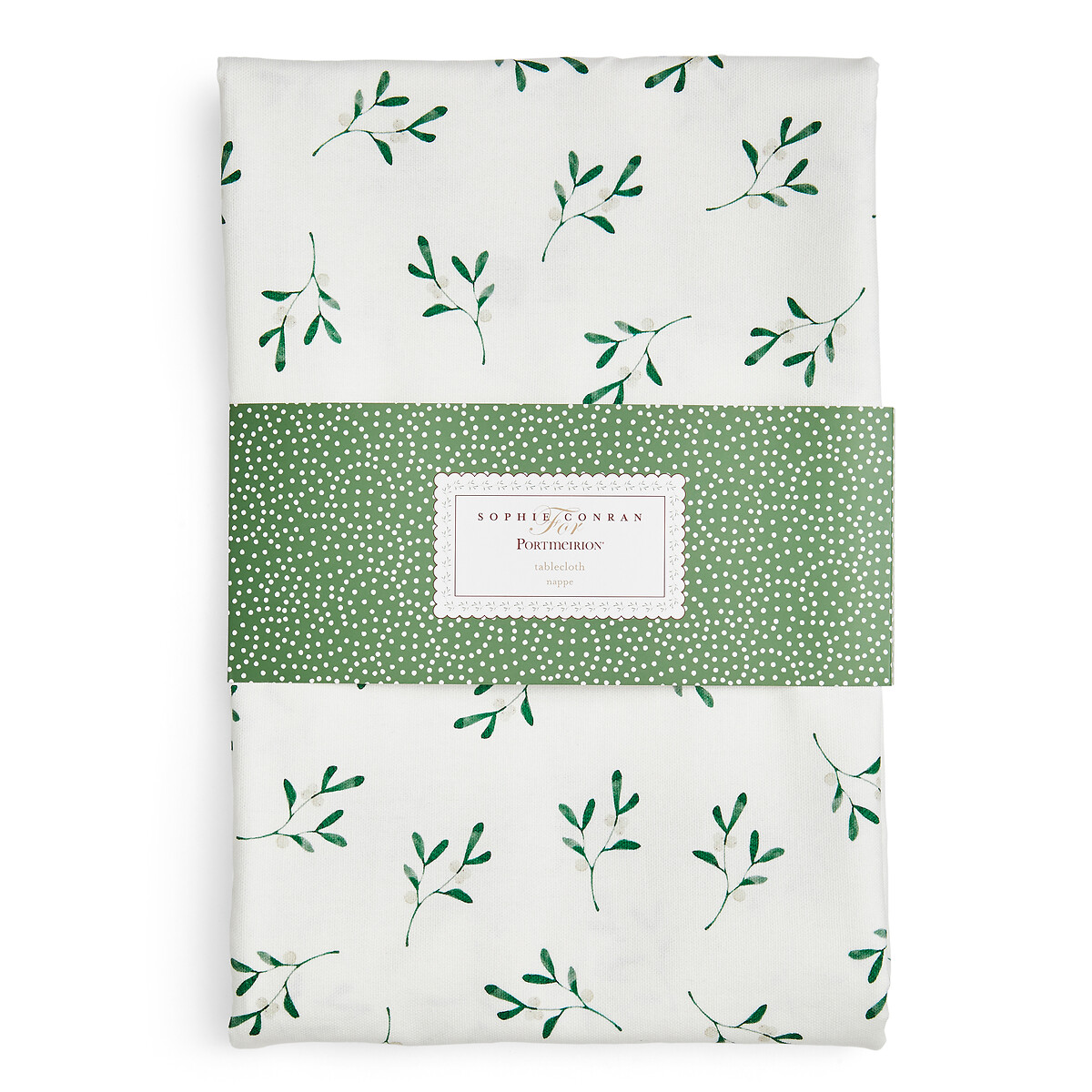 Mistletoe Tablecloth - 140x180cm white, SOPHIE CONRAN FOR PORTMEIRION