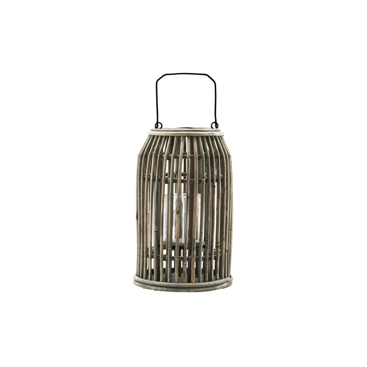 Lanterne Ova h 32 cm naturel, HOUSE DOCTOR