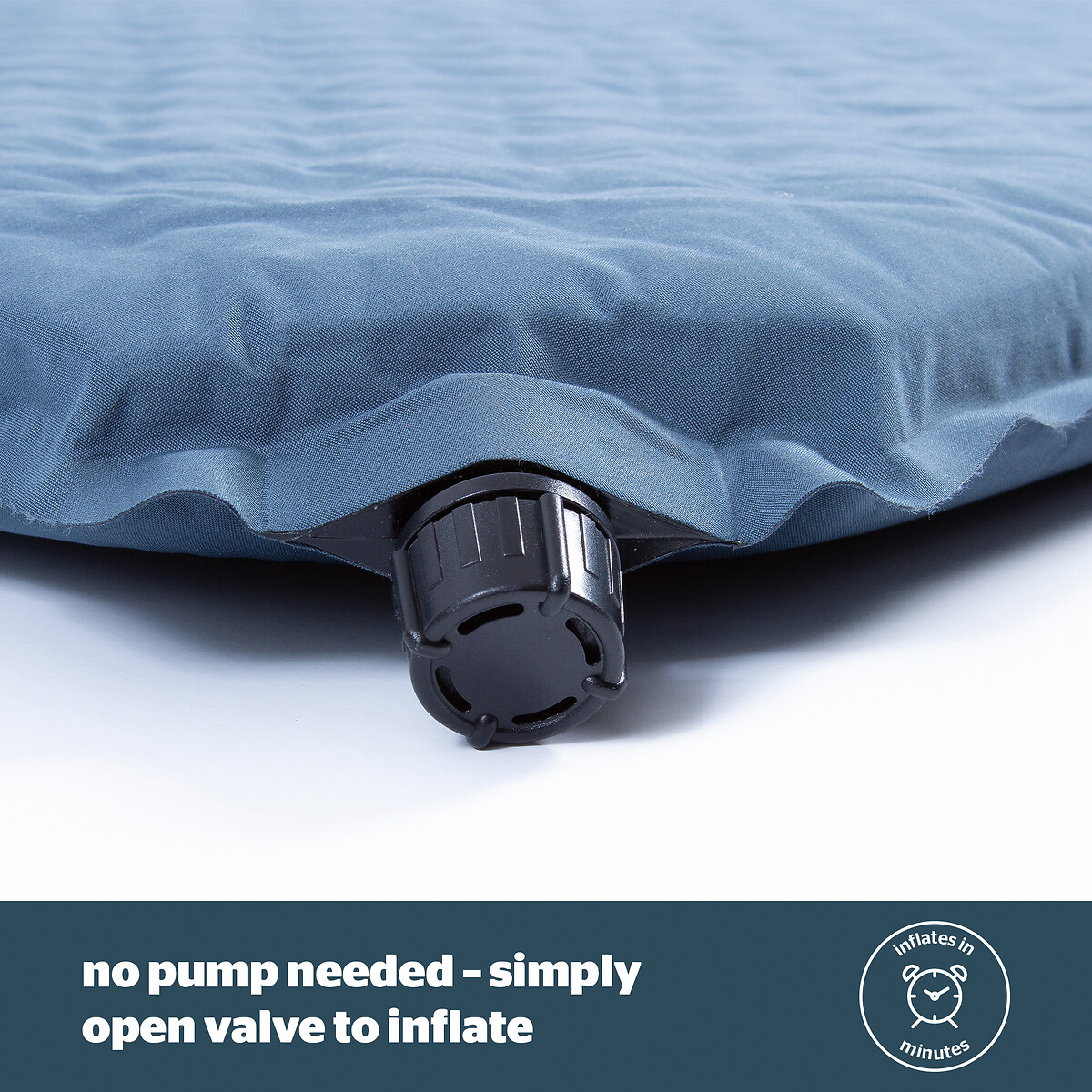 Self Inflating Mattress - Single navy, SILENTNIGHT