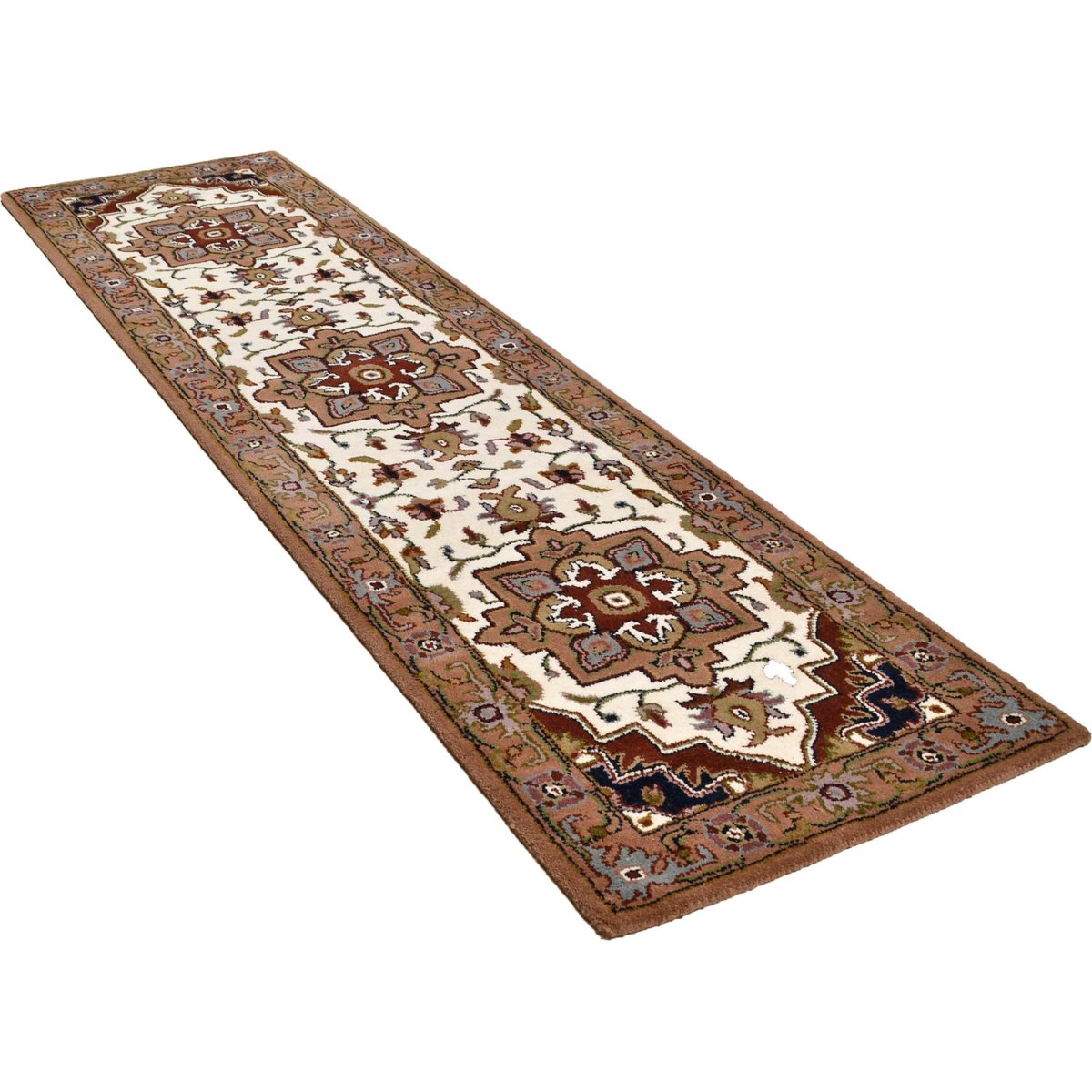 Tapis de salon en style oriental - ROYAL HERIZ crème / brun, THEKO