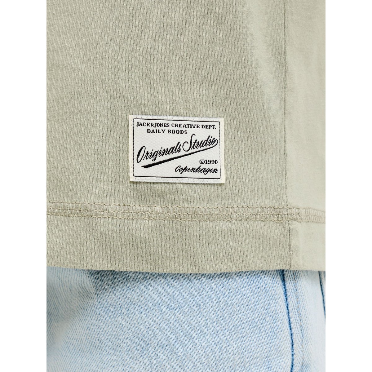 T-Shirt seagrass, JACK & JONES JUNIOR