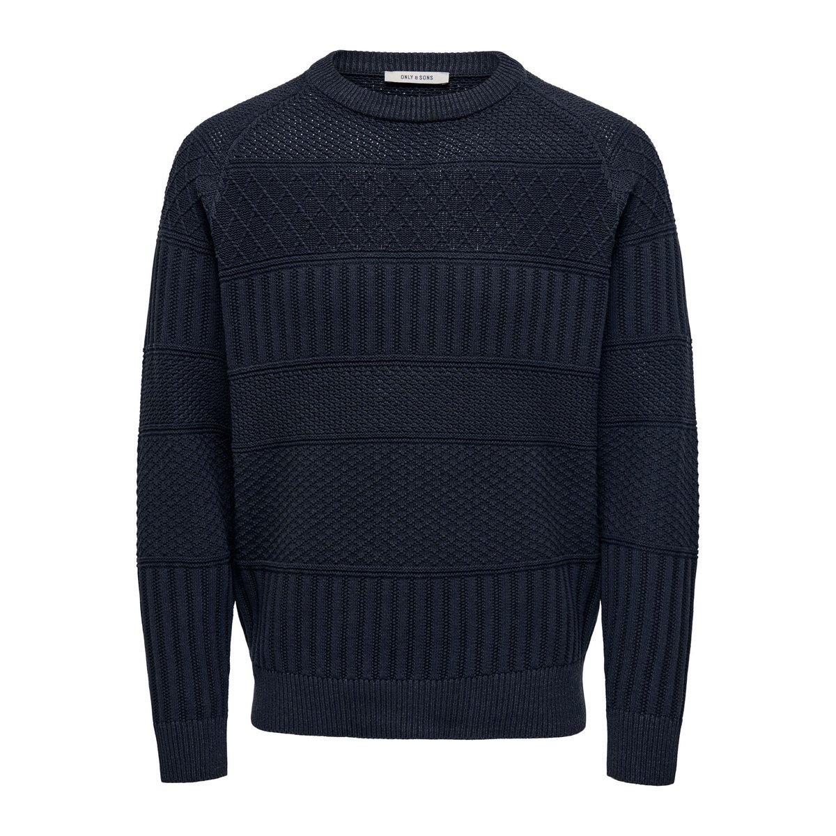 Pull En Maille dark navy, ONLY & SONS