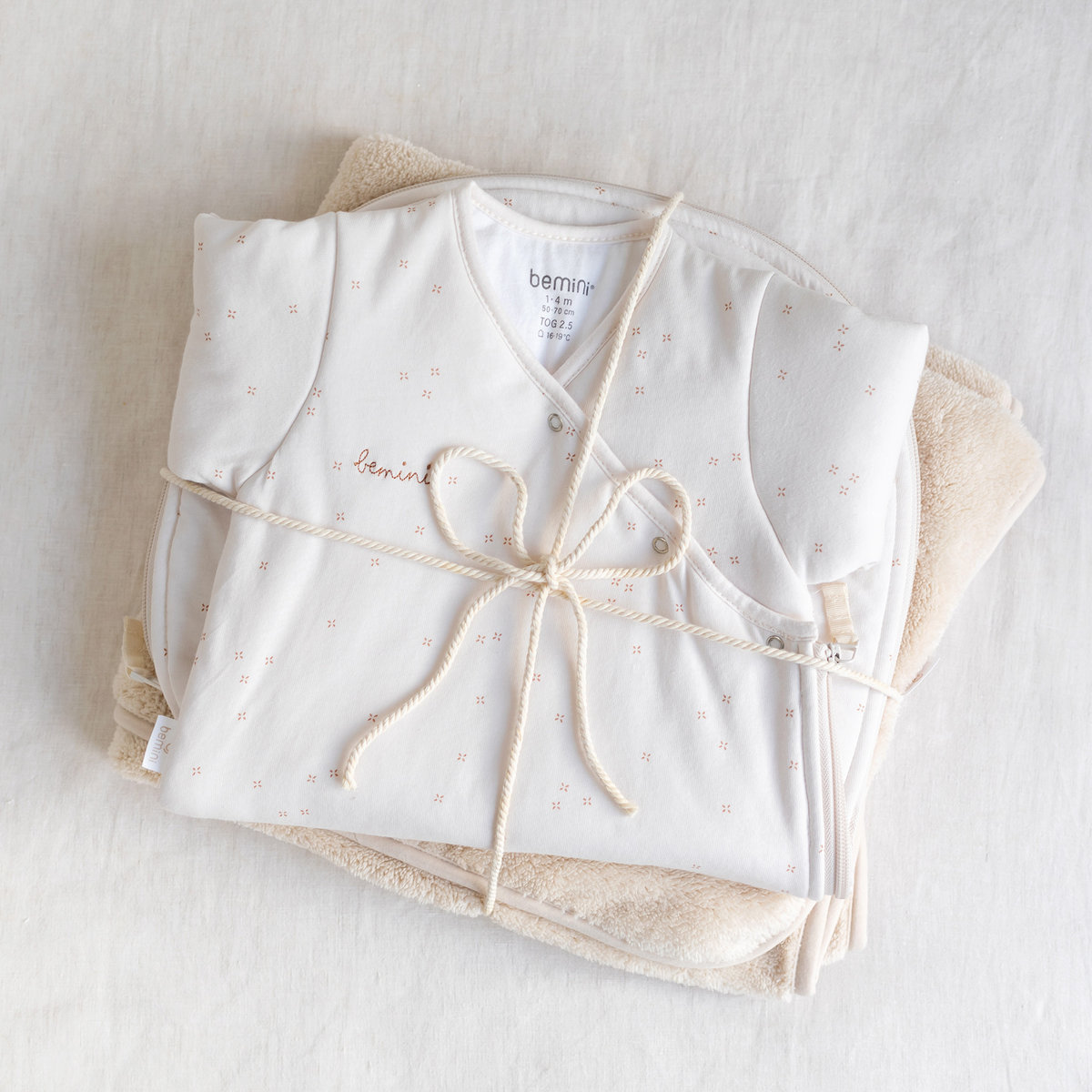 Gigoteuse avec moufles hiver - TOG 3 Cocon bien chaud mini pudding, BEMINI