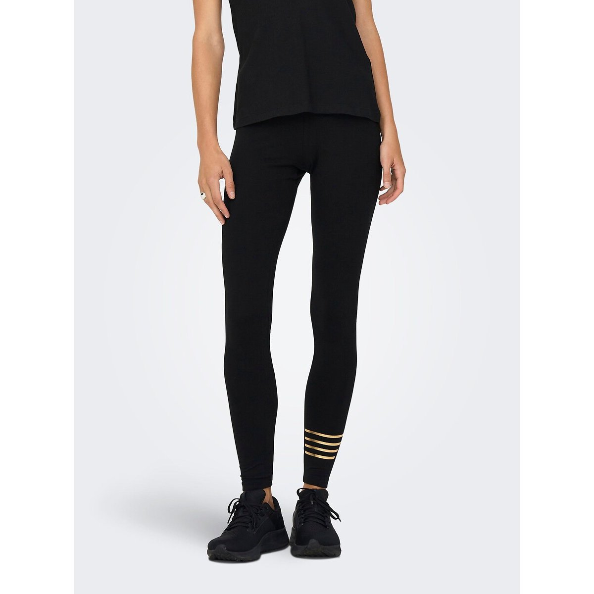 Legging Strong taille haute noir, ONLY PLAY