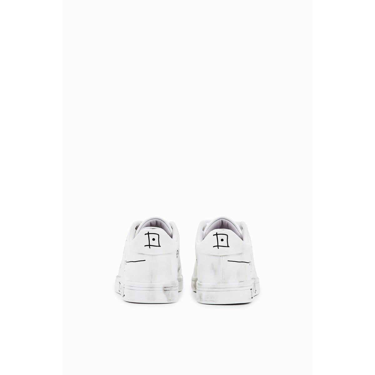 Baskets Dessins blanc, DESIGUAL