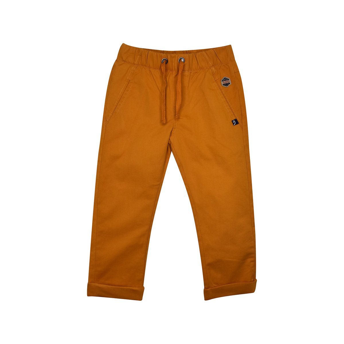 Pantalon enfant twill fenelon jaune, SUCRE D'ORGE