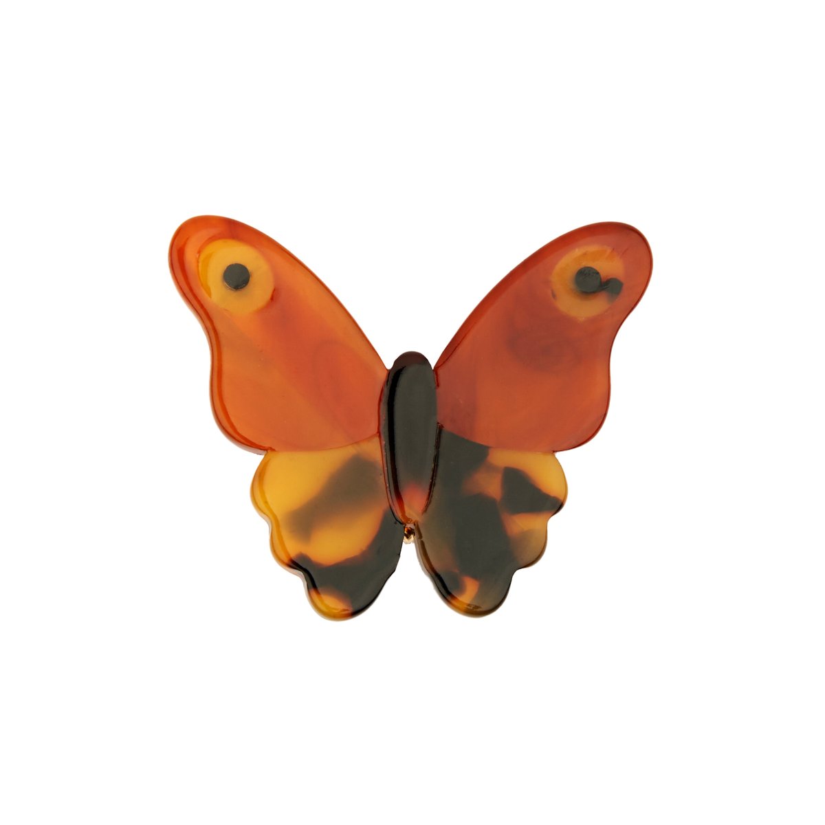Barrette PAPILLON DE NUIT marron, COUCOU SUZETTE