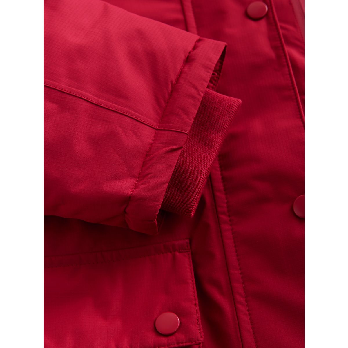 Manteau matelassé imperméable rouge, NEXT