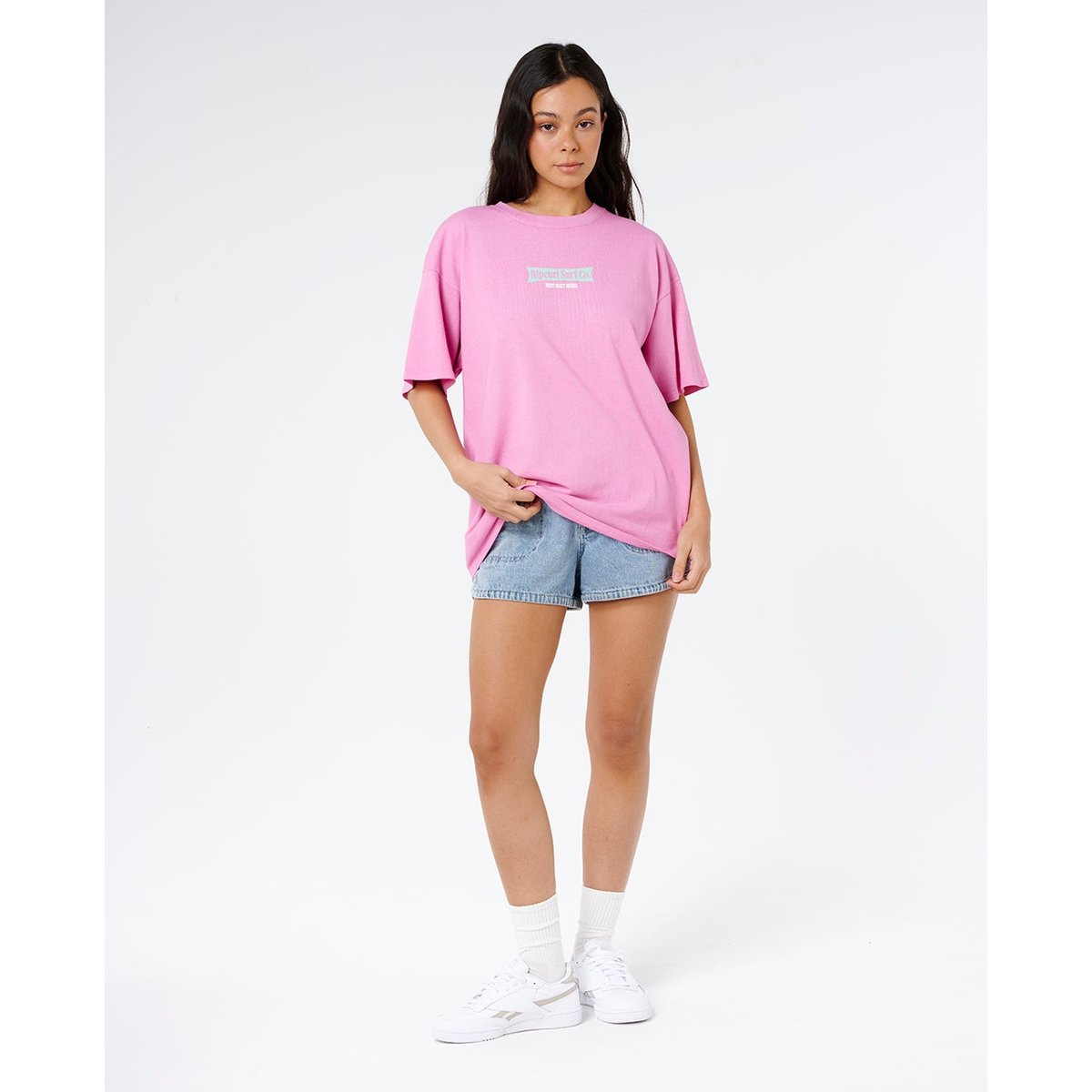 T-shirt West COAST Heritage fuchsia, RIP CURL
