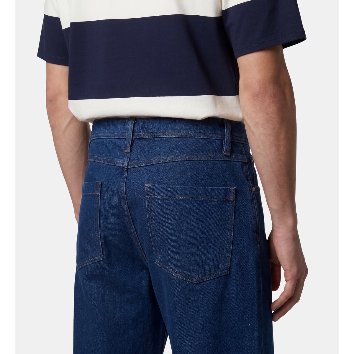 Jean loose teniwide coton brut, GALERIES LAFAYETTE