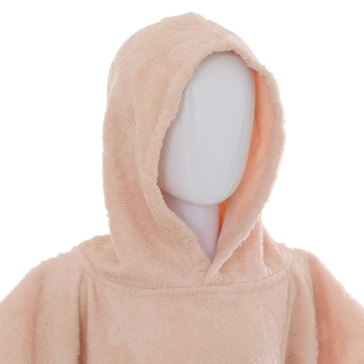 Set Cape et Gant de Bain enfant ORTA rose, ATMOSPHERA FOR KIDS