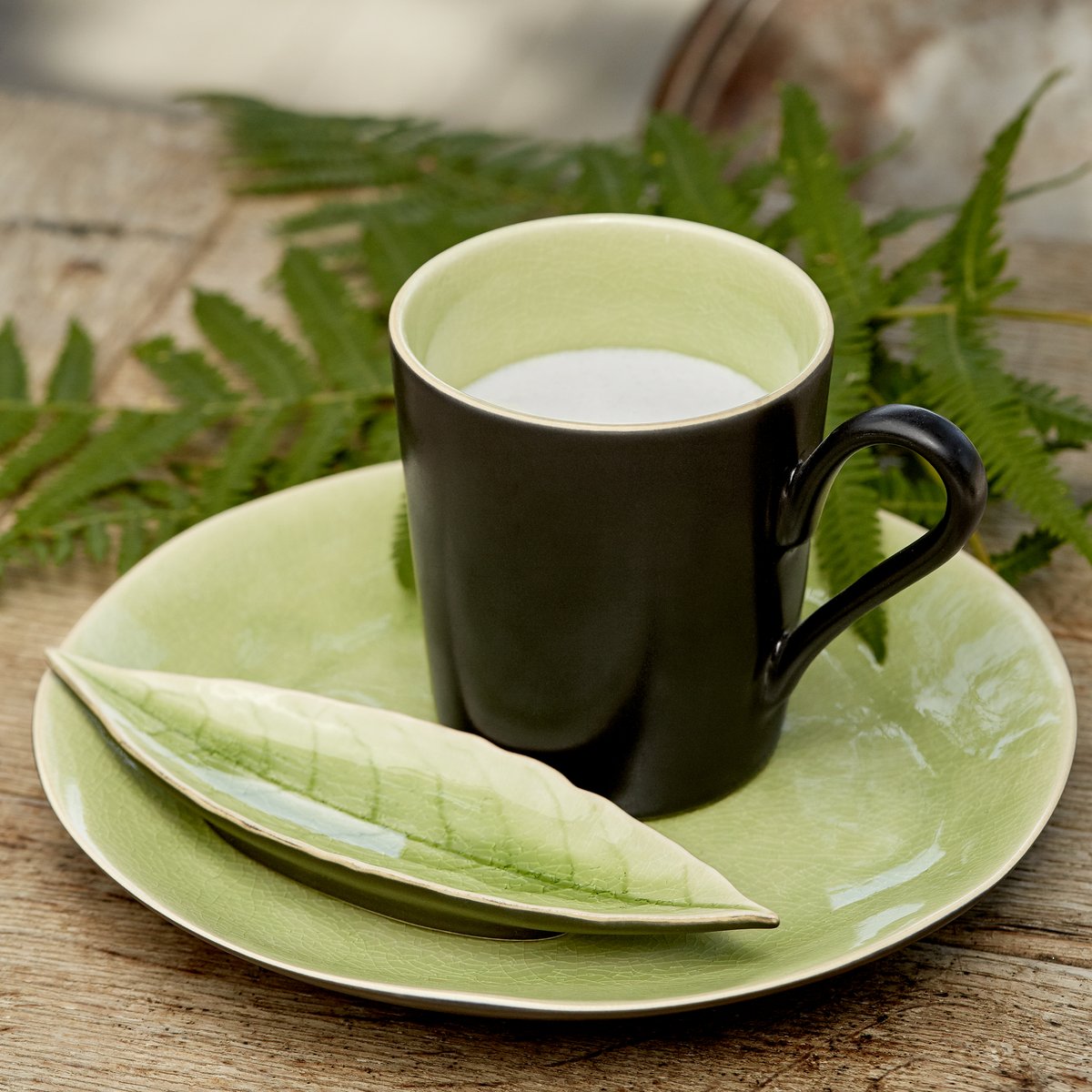 Tasse en grès, RIVIERA vert frais, COSTA NOVA