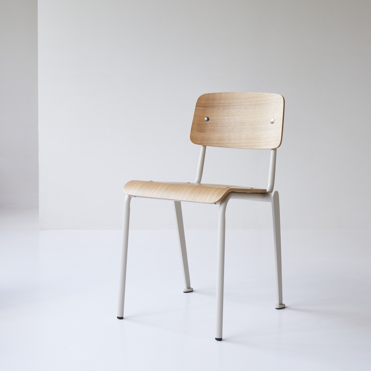 Chaise en Frêne, MIO beige, TIKAMOON