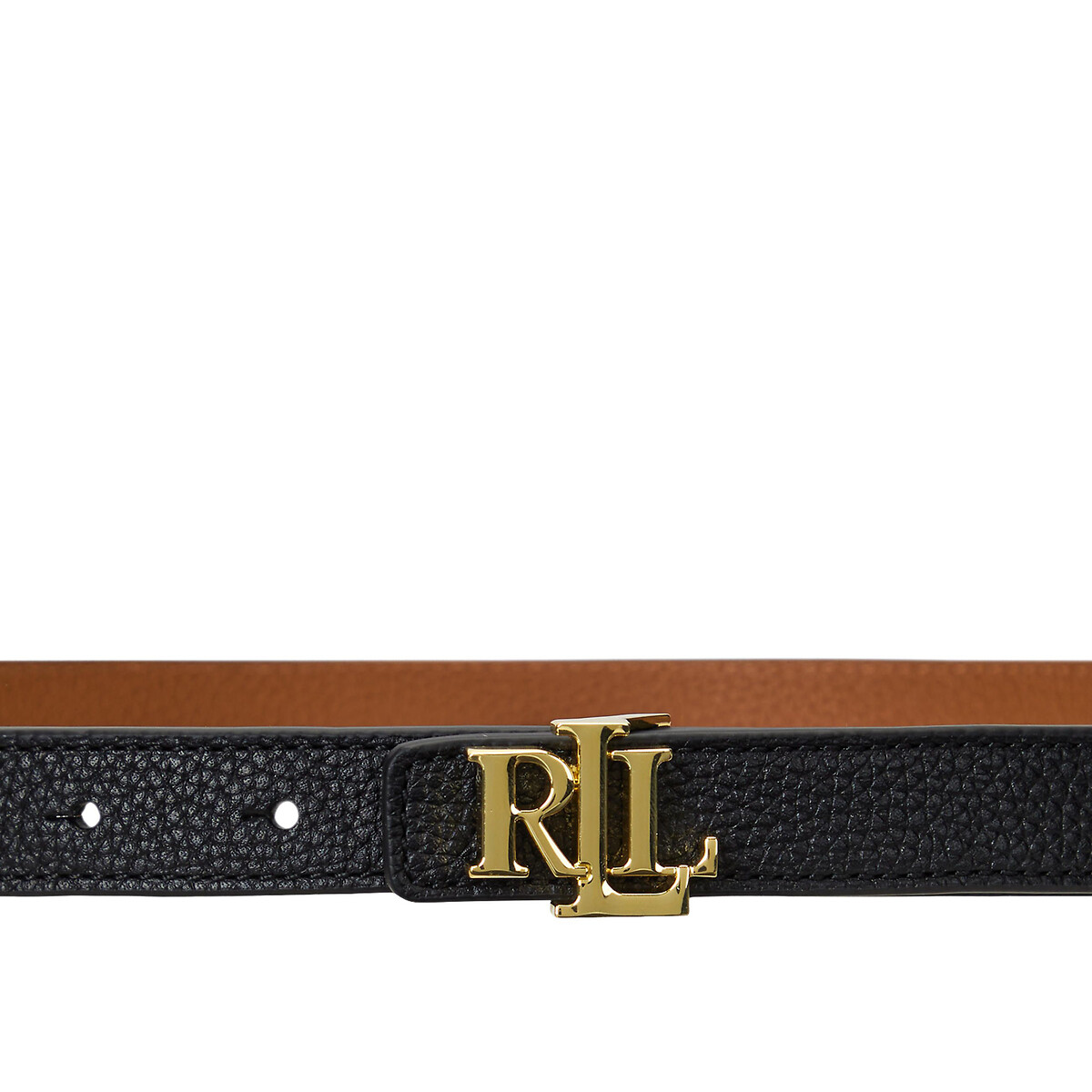 Leather Reversible Belt black, LAUREN RALPH LAUREN