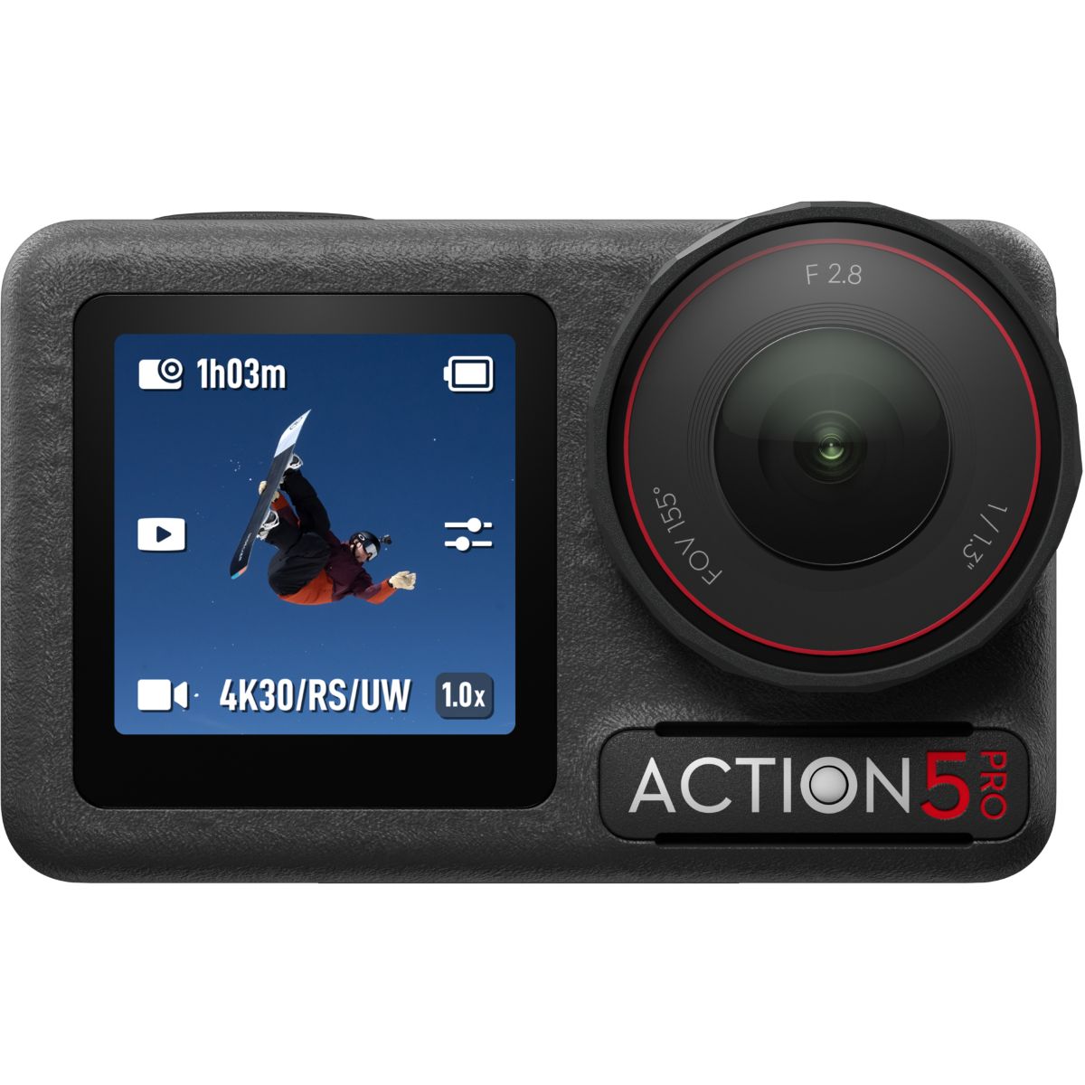 Caméra sport Osmo Action 5 Pro standard combo couleur unique, DJI