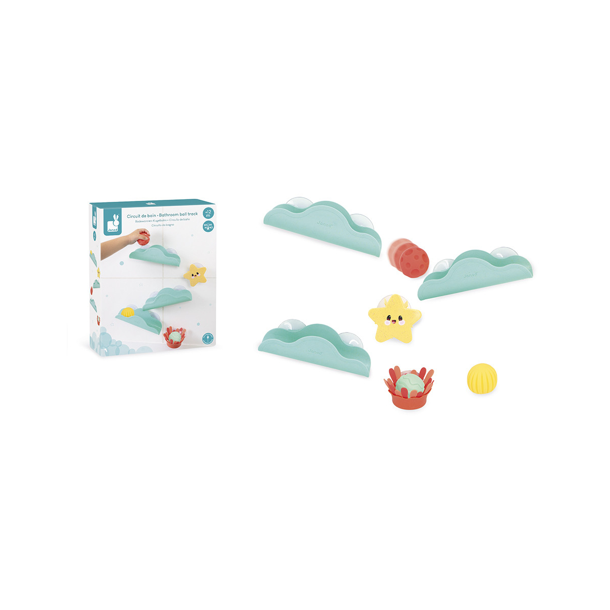 Jouet De Bain Circuit Marin aqua, JANOD