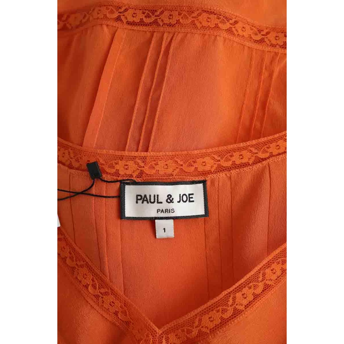 Blouse - Très Bon État orange, PAUL & JOE