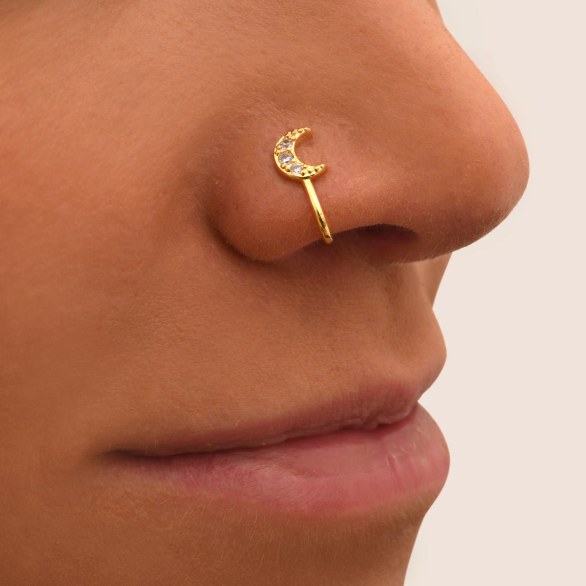 Bague oreille - nez axel - candy blanc, CAROLINE NAJMAN