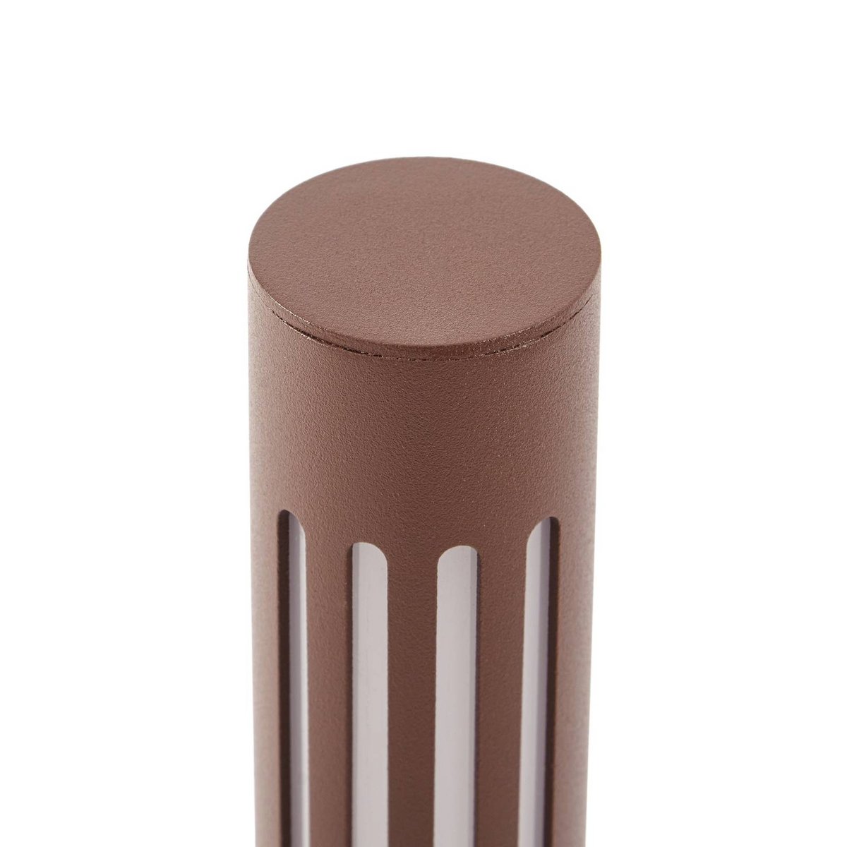 Luminaire extérieur en aluminium moderneLED marron, blanc, LINDBY