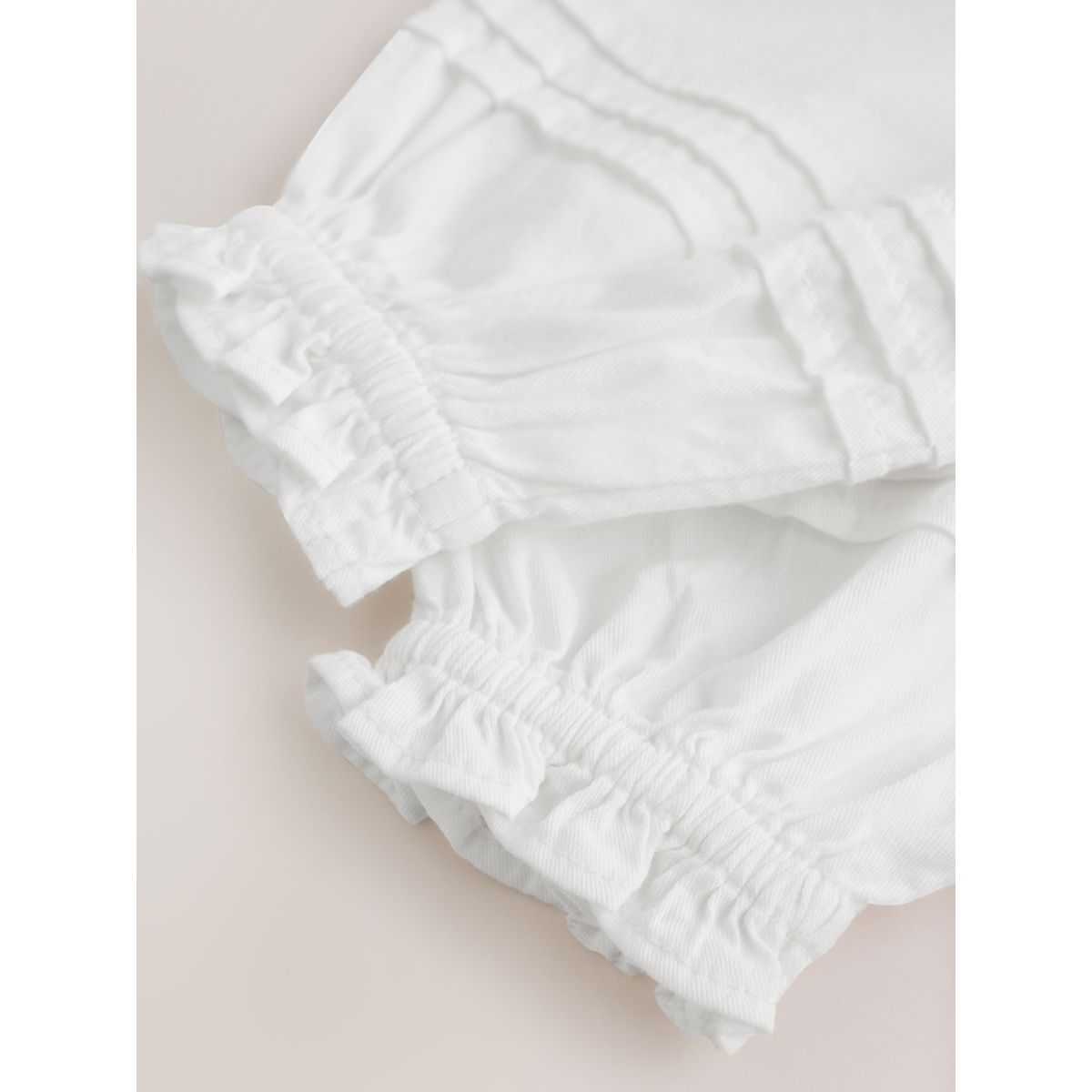 Haut en dentelle et pantalon bébé, 2 pièces blanc, NEXT