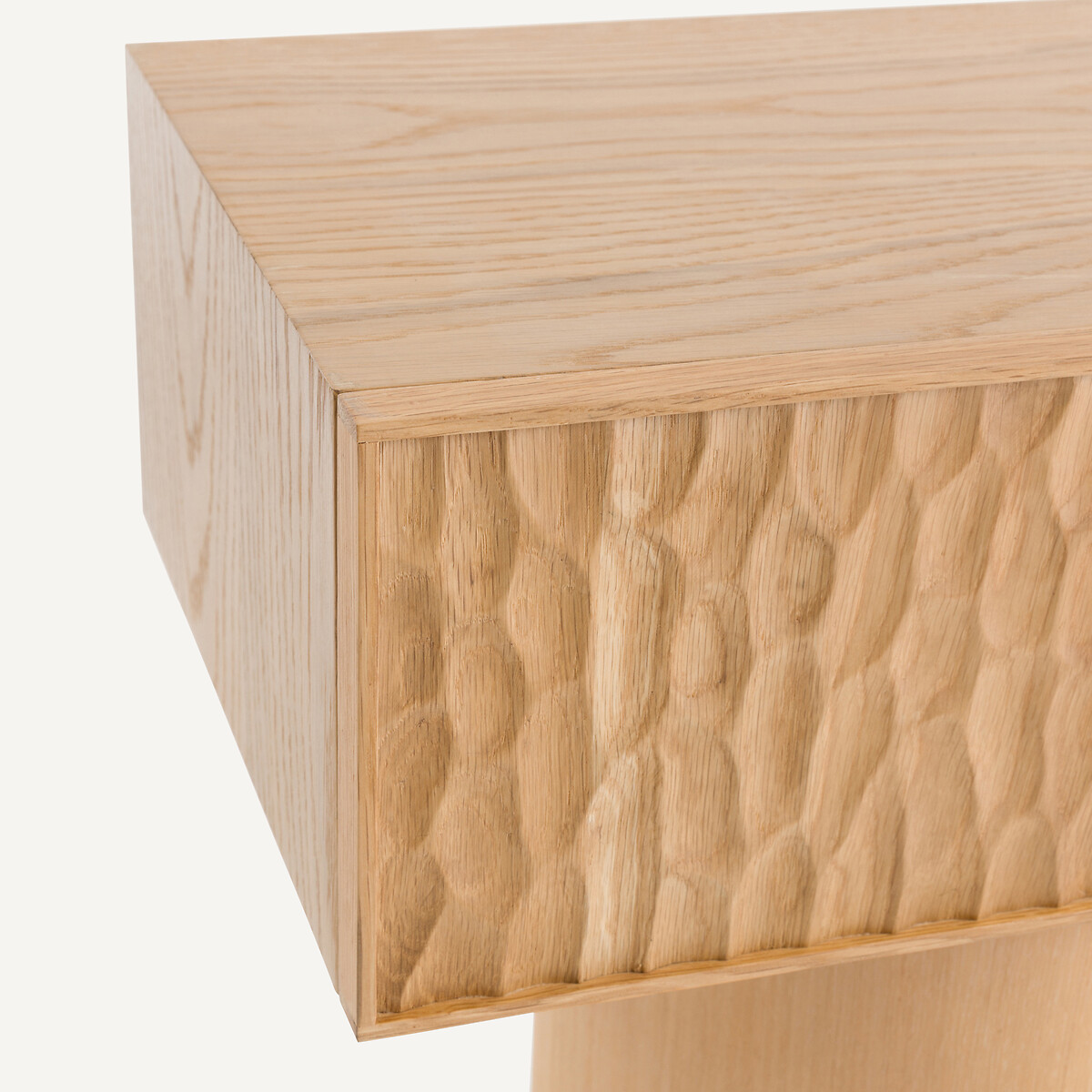 Mason Bedside Table in Solid Oak and Oak Veneer natural oak, AM.PM