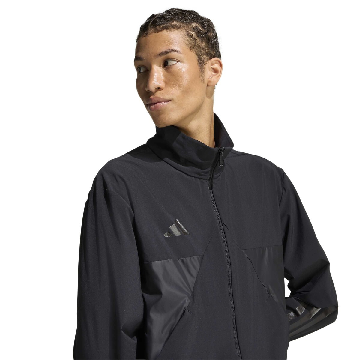 Veste de survêtement HOUSE OF TIRO noir, ADIDAS SPORTSWEAR