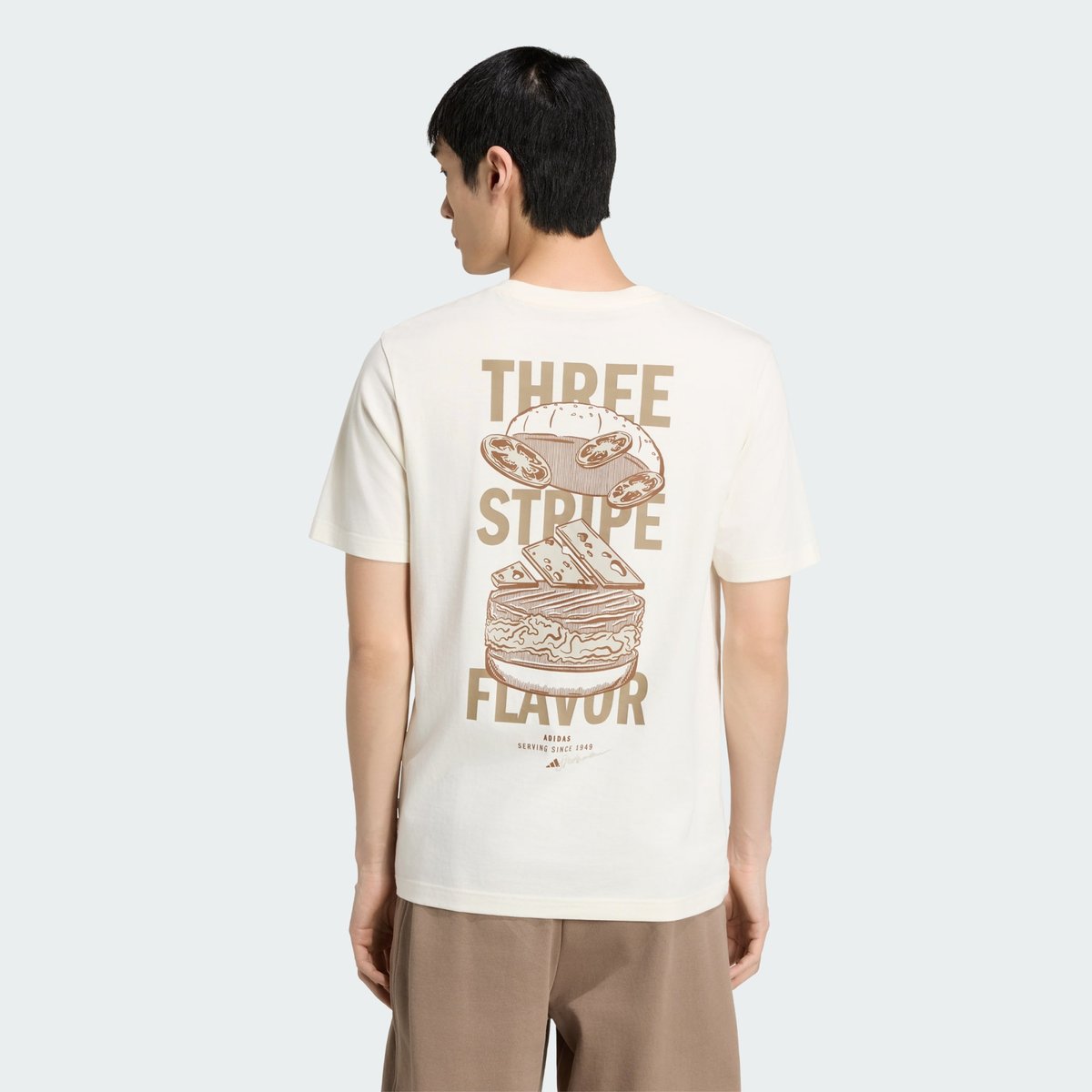 T-Shirt Graphique Burger Flavor T-Shirt Graphique Burger Flavor off white, ADIDAS SPORTSWEAR
