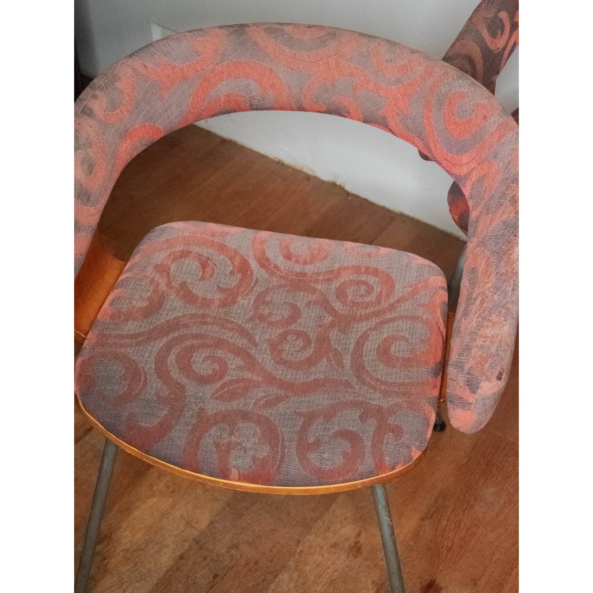 Lot de 4 chaises John Coleman Alma N°1056 - Bon état métal, DEBONGOUT