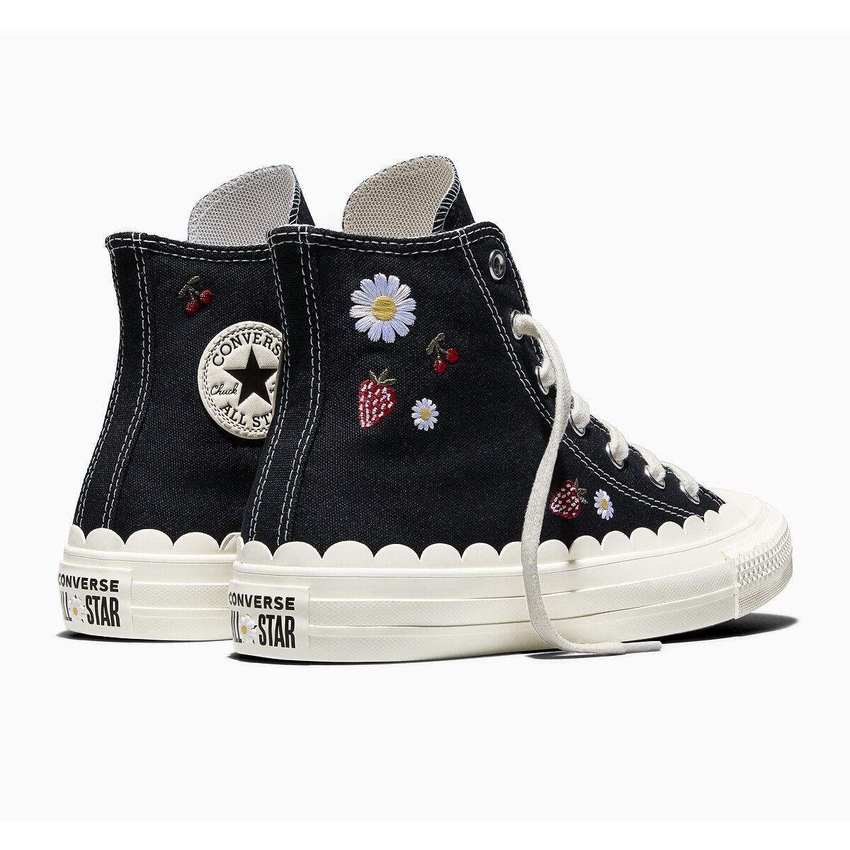 Baskets CHUCK TAYLOR ALL STAR HI SUMMER MARKET noir, CONVERSE