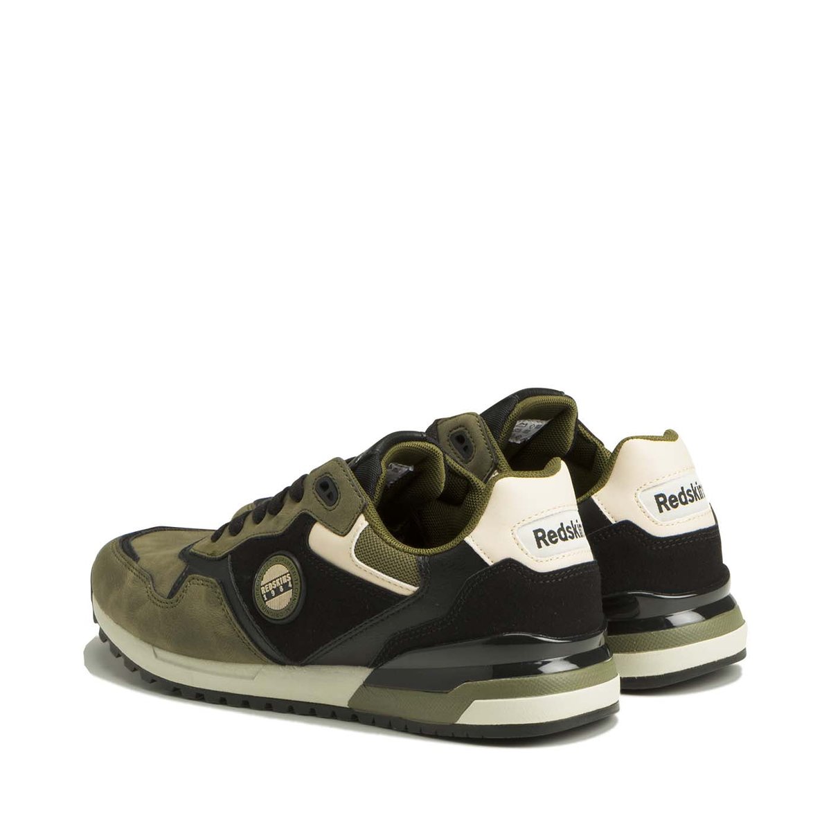 Baskets s / kaki OYAT 3 noir/kaki, REDSKINS