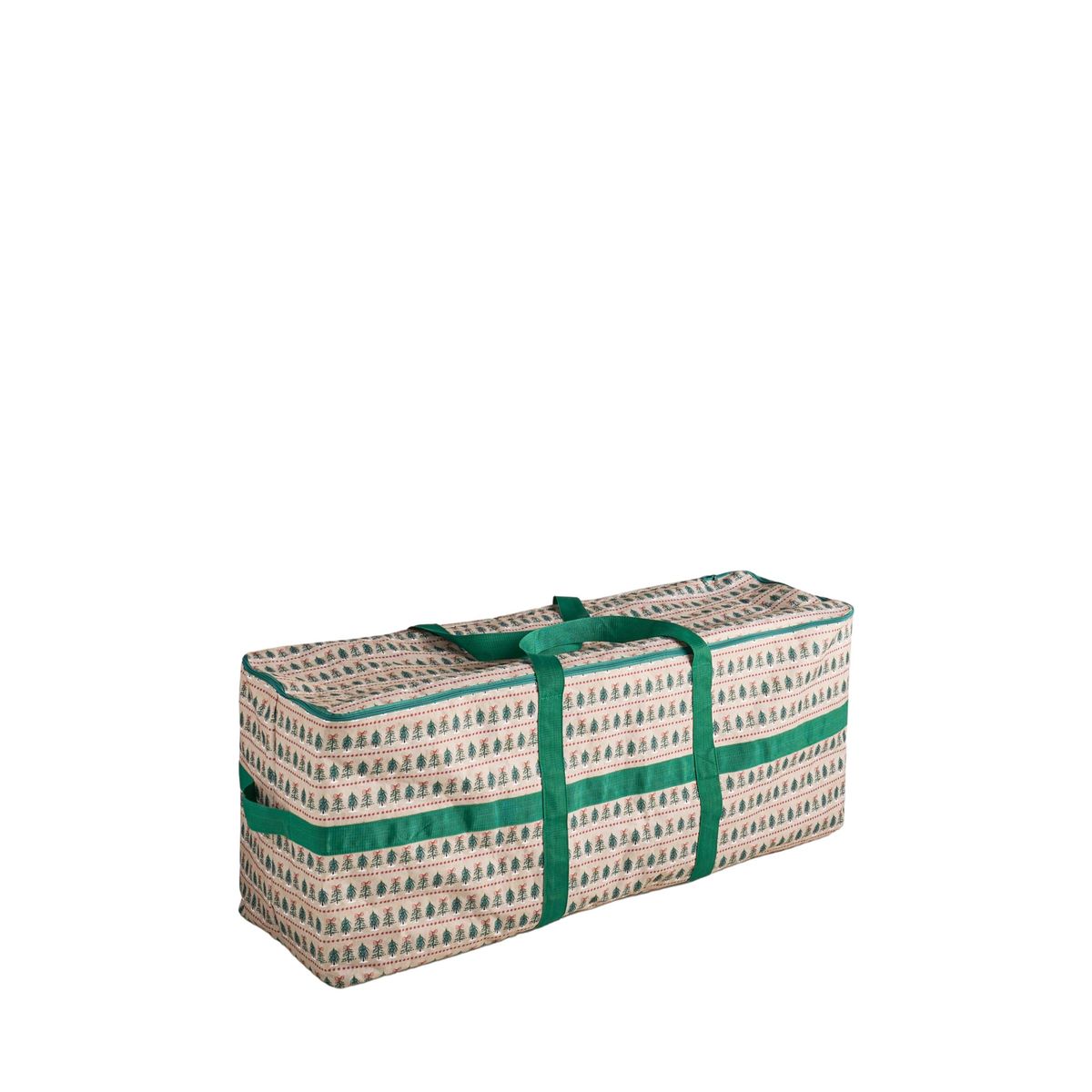 Sac de rangement à imprimé sapin noël vert, NEXT