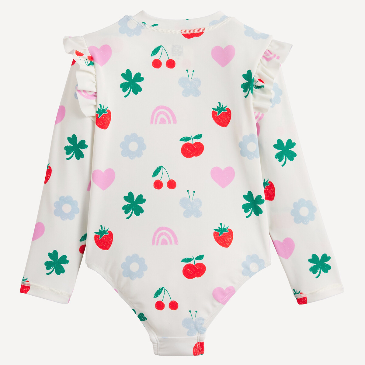 Maillot de bain 1 pièce, imprimé fruits imprimé multicolore, LA REDOUTE COLLECTIONS
