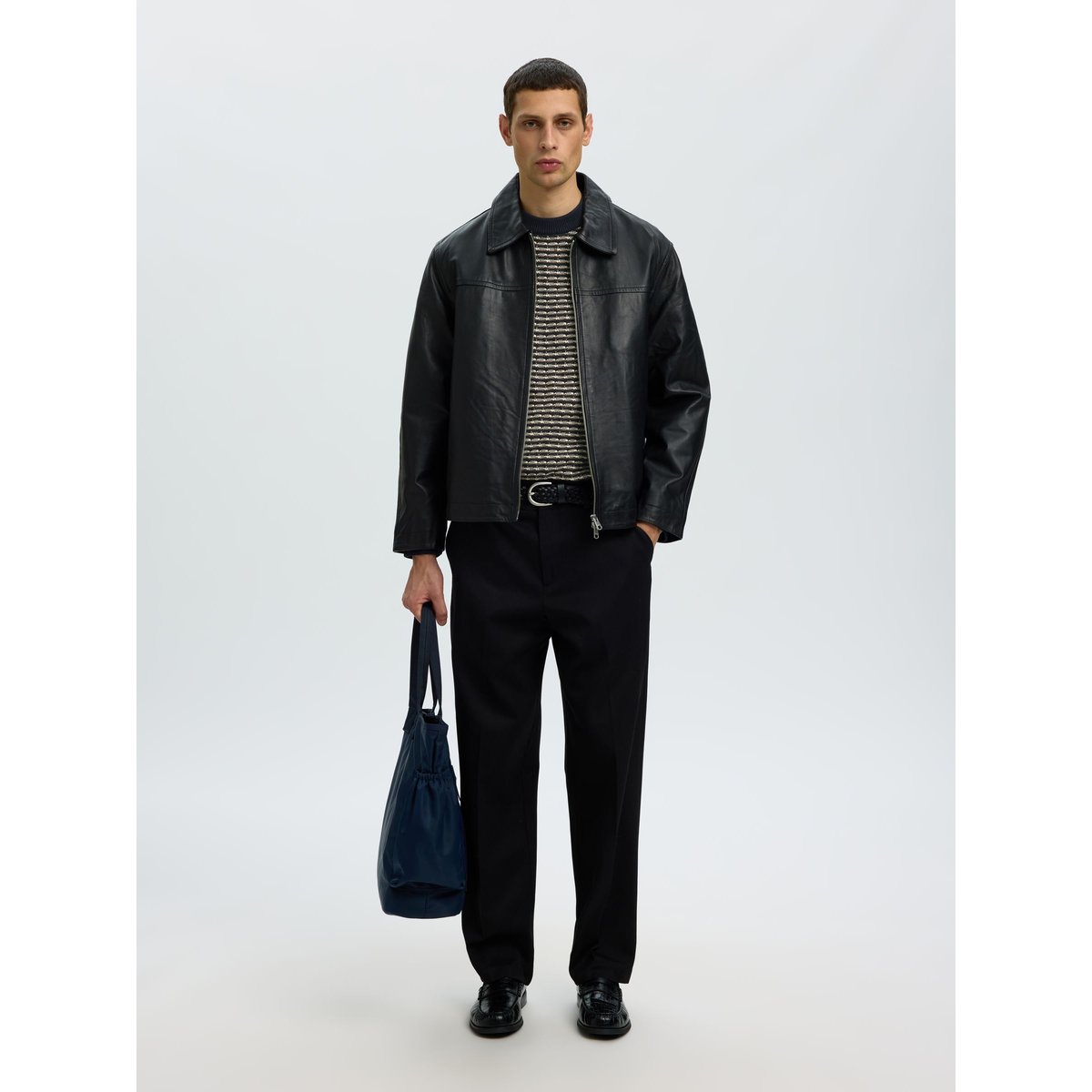Pull Ras Du Cou bleu - sky captain1, SELECTED