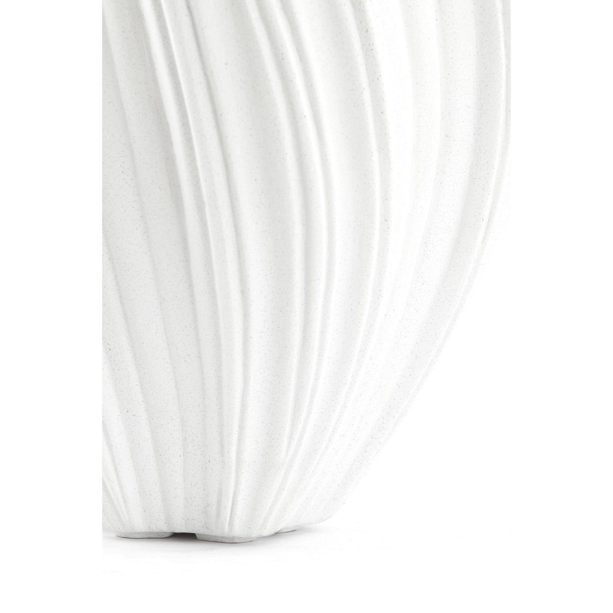 Vase Pierre YATUNG blanc, LIGHT & LIVING 