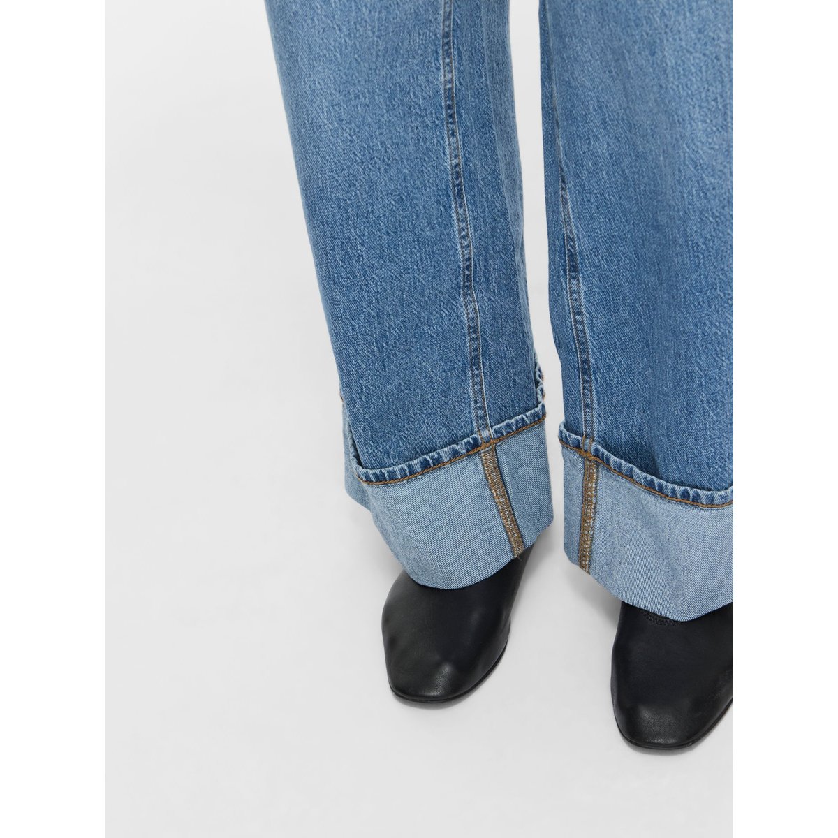 Jean À Coupe Ample bleu - medium blue denim1, VILA