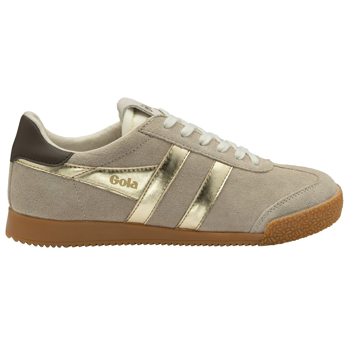 Baskets Elan Glitz taupe/or, GOLA
